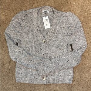 NWT New BB Dakota Peri Puff Cardigan Size Small S